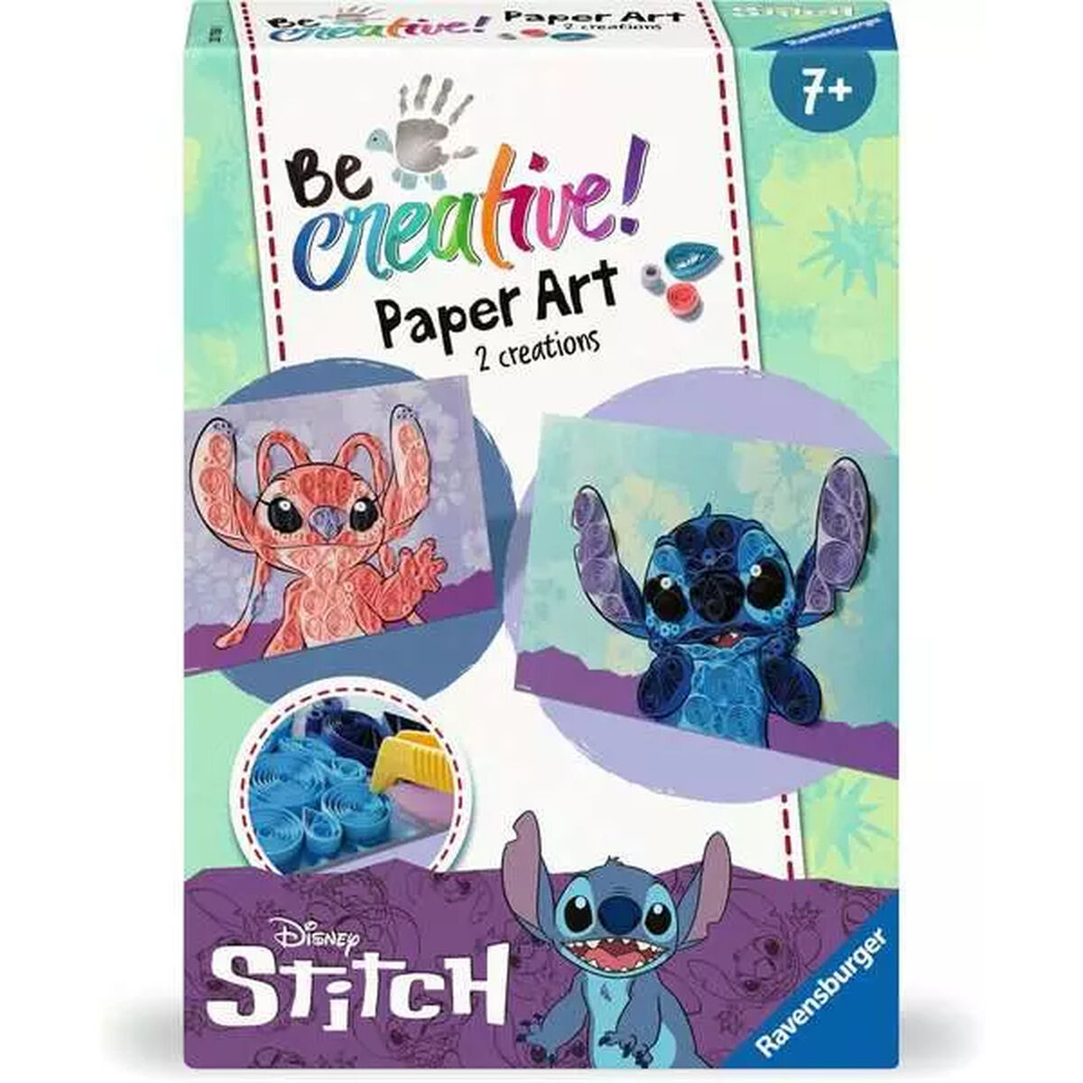 Spil med papirkunst Ravensburger Be creative ! Paper Art Stitch